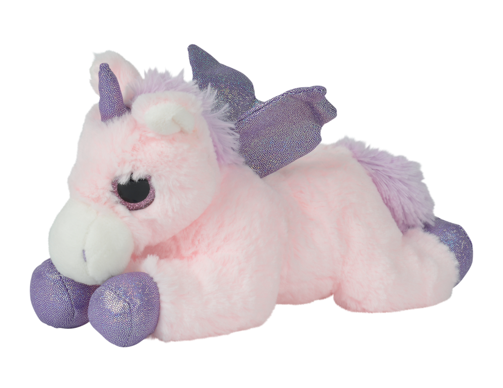  soft toy unicorn pink purple 